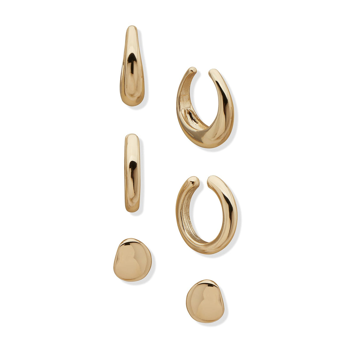 TRIO CUFF EARRING SET