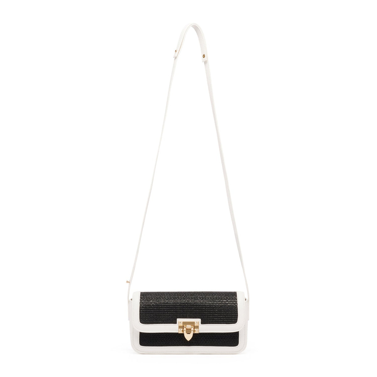 TWO TONE BORDER BAG