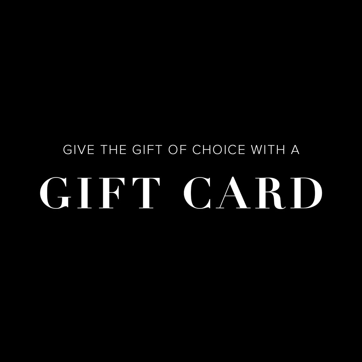 E-GIFT CARD